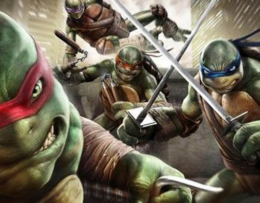 Ninja Rùa 2014 bị ném đá