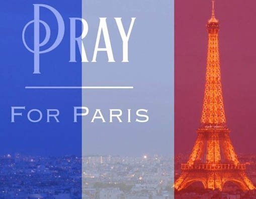Sao Việt ủng hộ Pray for Paris